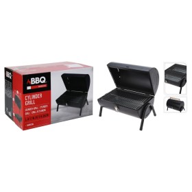 ProGarden Barbacoa con forma cilíndrica negro mate de ProGarden, Barbacoas - Ref: Foro24-445888, Precio: 61,99 €, Descuento: %