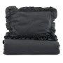 Venture Home Levi anthracite cotton bedding set 200x150 cm by Venture Home, Duvet covers - Ref: Foro24-444769, Price: 56,62 €...