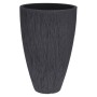 ProGarden Anthracite Gray Lava Fluted Pot 60 cm by ProGarden, Pots and planters - Ref: Foro24-443194, Price: 59,74 €, Discoun...