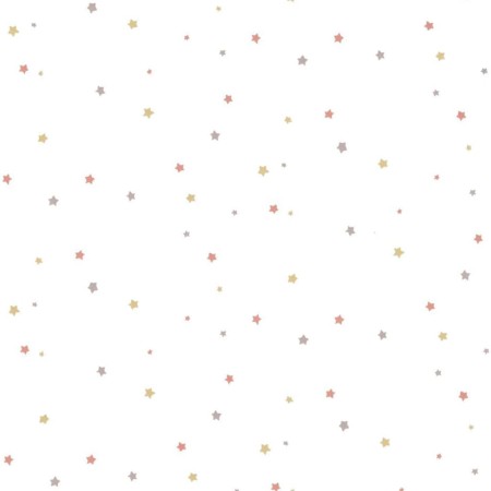 Noordwand Wallpaper Mondo baby Little Stars pink and white by Noordwand, Painted paper - Ref: Foro24-444888, Price: 34,11 €, ...