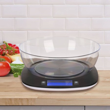 Excellent Houseware Kitchen Scale with Mixing Bowl 1.4 L by Excellent Houseware, Kitchen tools and utensils - Ref: Foro24-442...