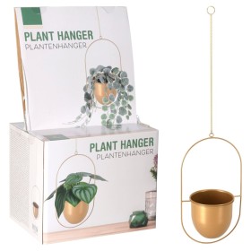 ProGarden Hanging plant stand gold 20.5x15x39 cm by ProGarden, Pots and planters - Ref: Foro24-445881, Price: 22,99 €, Discou...