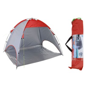 Probeach Red and gray beach windbreak store 220x120x115 cm by Probeach, tents - Ref: Foro24-441918, Price: 30,27 €, Discount: %