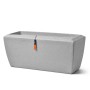 Capi Rectangular planter Arc Granite ivory 60x35x40 cm by Capi, Pots and planters - Ref: Foro24-442113, Price: 140,23 €, Disc...