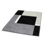 Kleine Wolke Alfombra de baño Dakota platino gris y negro 55x65 cm de Kleine Wolke, Alfombras y esterillas de baño - Ref: For...