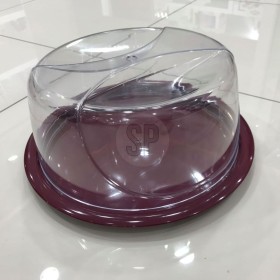 Excellent Houseware Transparent Cake Plate with Lid 34 cm by Excellent Houseware, Trays - Ref: Foro24-442477, Price: 23,99 €,...