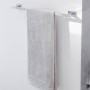 Kleine Wolke Meo silver towel rail by Kleine Wolke, Towel racks - Ref: Foro24-442307, Price: 60,31 €, Discount: %