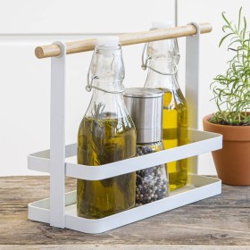 HI White kitchen shelf 30x10x20 cm by HI, Organization and storage - Ref: Foro24-445582, Price: 18,22 €, Discount: %