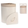 Bathroom Solutions Cesto para la colada esquinero bambú blanco de Bathroom Solutions, Cestas para ropa - Ref: Foro24-443272, ...