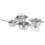 Excellent Houseware 8-teiliges Kochgeschirr-Set aus Edelstahl von Excellent Houseware, Kochgeschirr - Ref: Foro24-442511, Pre...