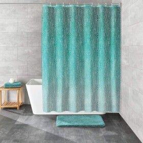 Kleine Wolke Shower curtain Cascade green 180x200 cm by Kleine Wolke, shower curtains - Ref: Foro24-442345, Price: 33,99 €, D...