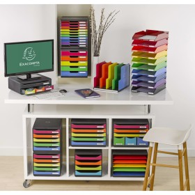 Exacompta Harlequin desk drawer set with 4 drawers by Exacompta, Desk organizers - Ref: Foro24-444583, Price: 50,65 €, Discou...