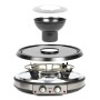 Livoo 3-in-1 Fondue-, Bügeleisen- und Raclette-Set 8 Personen schwarz 1900 W von Livoo, Fondue-Sets - Ref: Foro24-443483, Pre...