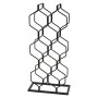 H&S Collection Wine rack for 8 bottles black metal by H&S Collection, Wine racks - Ref: Foro24-443298, Price: 28,05 €, Discou...