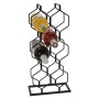 H&S Collection Wine rack for 8 bottles black metal by H&S Collection, Wine racks - Ref: Foro24-443298, Price: 28,05 €, Discou...