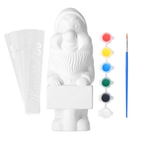 Esschert Design DIY Garden Gnome with Paint by Esschert Design, Lawn Ornaments and Garden Sculptures - Ref: Foro24-442374, Pr...