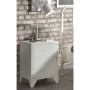 Vipack Bronxx nightstand with matte white metal door by Vipack, Nightstands - Ref: Foro24-442696, Price: 129,07 €, Discount: %