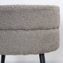 Venture Home Pouf Pot plush black and gray 40x40x40 cm by Venture Home, Ottomans - Ref: Foro24-444795, Price: 75,99 €, Discou...