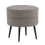 Venture Home Pouf Pot plush black and gray 40x40x40 cm by Venture Home, Ottomans - Ref: Foro24-444795, Price: 75,99 €, Discou...