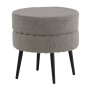 Venture Home Pouf Pot Plüsch schwarz und grau 40x40x40 cm von Venture Home, Osmanen - Ref: Foro24-444795, Preis: 75,33 €, Rab...