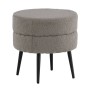 Venture Home Pouf Pot plush black and gray 40x40x40 cm by Venture Home, Ottomans - Ref: Foro24-444795, Price: 75,99 €, Discou...