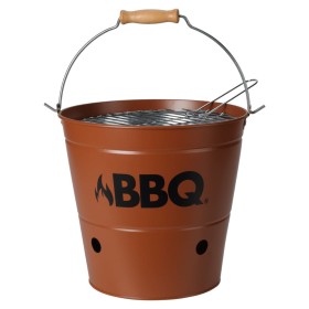 ProGarden Barbacoa de cubo BBQ naranja oscuro 26 cm de ProGarden, Barbacoas - Ref: Foro24-446784, Precio: 35,99 €, Descuento: %