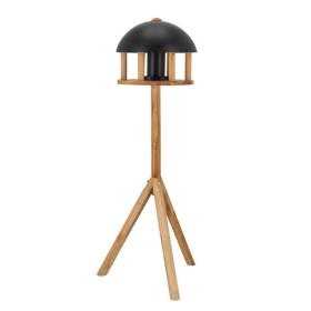 Esschert Design Bird table with silo and round black roof by Esschert Design, Bird feeders - Ref: Foro24-442349, Price: 164,9...