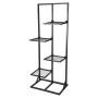 ProGarden Flower shelf with 4 shelves black 40x27x102 cm by ProGarden, Pot stands - Ref: Foro24-445882, Price: 60,89 €, Disco...