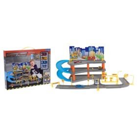 Tender Toys Parking con 4 coches de juguete gris y azul 62x31x33 de Tender Toys, Parques infantiles - Ref: Foro24-445922, Pre...