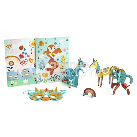 Avenue Mandarine Kreativitätsbox All Glitters von Avenue Mandarine, Bastelsets mit Spielzeug - Ref: Foro24-444550, Preis: 18,...