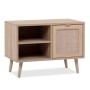 Finori Shoe cabinet Bali 73A Sonoma oak and natural cane pattern by Finori, Shoe racks and shoe organizers - Ref: Foro24-4432...