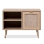 Finori Shoe cabinet Bali 73A Sonoma oak and natural cane pattern by Finori, Shoe racks and shoe organizers - Ref: Foro24-4432...