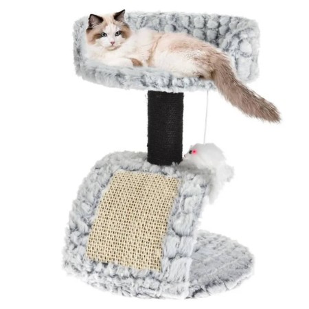 Pets Collection Cat scratching post with stand and mouse 30x30x40 cm by Pets Collection, Cat furniture - Ref: Foro24-441910, ...