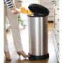 Curver Deco Pedal Bin D-shaped Silver 40 L by Curver, Garbage cans and trash cans - Ref: Foro24-443826, Price: 72,21 €, Disco...