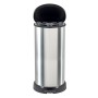 Curver Deco Pedal Bin D-shaped Silver 40 L by Curver, Garbage cans and trash cans - Ref: Foro24-443826, Price: 72,21 €, Disco...