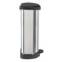 Curver Tretmülleimer Deco in D-Form silber 40 L von Curver, Mülltonnen und Mülltonnen - Ref: Foro24-443826, Preis: 72,21 €, R...