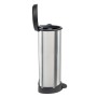 Curver Deco Pedal Bin D-shaped Silver 40 L by Curver, Garbage cans and trash cans - Ref: Foro24-443826, Price: 72,21 €, Disco...