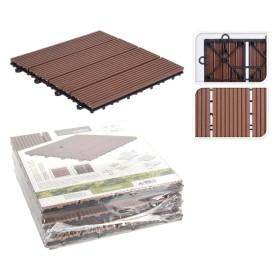 ProGarden Terrace and porch tile set 6 pcs brown by ProGarden, Floors and carpets - Ref: Foro24-443187, Price: 35,99 €, Disco...