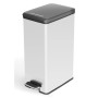 Curver Deco Slim Pedal Bin 40 L Silver by Curver, Garbage cans and trash cans - Ref: Foro24-443833, Price: 80,22 €, Discount: %