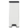 Curver Deco Slim Pedal Bin 40 L Silver by Curver, Garbage cans and trash cans - Ref: Foro24-443833, Price: 80,22 €, Discount: %