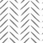 DUTCH WALLCOVERINGS Black and White Chevron Wallpaper by DUTCH WALLCOVERINGS, Painted paper - Ref: Foro24-442560, Price: 33,9...