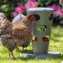 Beeztees Chicken Feeding Tower Gray 30x30x36 cm by Beeztees, Livestock feeders and waterers - Ref: Foro24-444518, Price: 33,2...