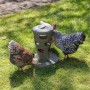 Beeztees Chicken Feeding Tower Gray 30x30x36 cm by Beeztees, Livestock feeders and waterers - Ref: Foro24-444518, Price: 33,2...