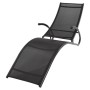 ProGarden Folding sun lounger black 174x59x87 cm by ProGarden, Loungers - Ref: Foro24-446771, Price: 171,43 €, Discount: %