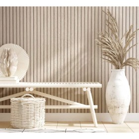 Noordwand Panel pintado Botanica Wooden Slats beige de Noordwand, Papel pintado - Ref: Foro24-444827, Precio: 37,82 €, Descue...