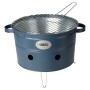 ProGarden Bucket Barbecue with 2 Handles Matte Dark Blue 34.5 cm by ProGarden, Barbecues - Ref: Foro24-445904, Price: 50,05 €...