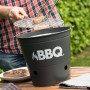 ProGarden Barbacoa de cubo BBQ negro mate 26 cm de ProGarden, Barbacoas - Ref: Foro24-446781, Precio: 35,99 €, Descuento: %