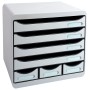 Exacompta Store-Box desk drawer set 7 drawers light gray by Exacompta, Desk organizers - Ref: Foro24-444601, Price: 75,99 €, ...