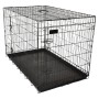 FLAMINGO Pet cage sliding door Mezo M black 47x77x55 cm by FLAMINGO, Pet carriers and boxes - Ref: Foro24-442448, Price: 64,9...