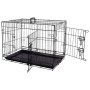 FLAMINGO Pet cage sliding door Mezo M black 47x77x55 cm by FLAMINGO, Pet carriers and boxes - Ref: Foro24-442448, Price: 64,9...